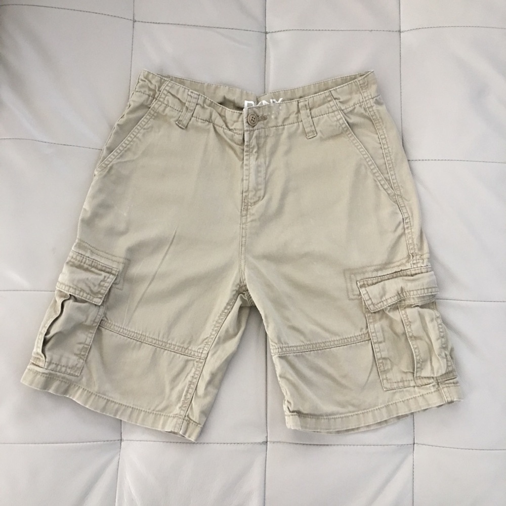DKNY khaki cargo shorts Boys size 16